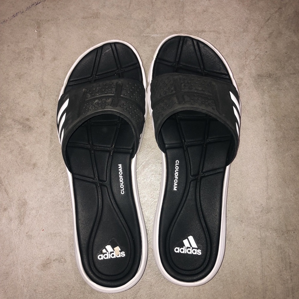 Adidas Black Slides